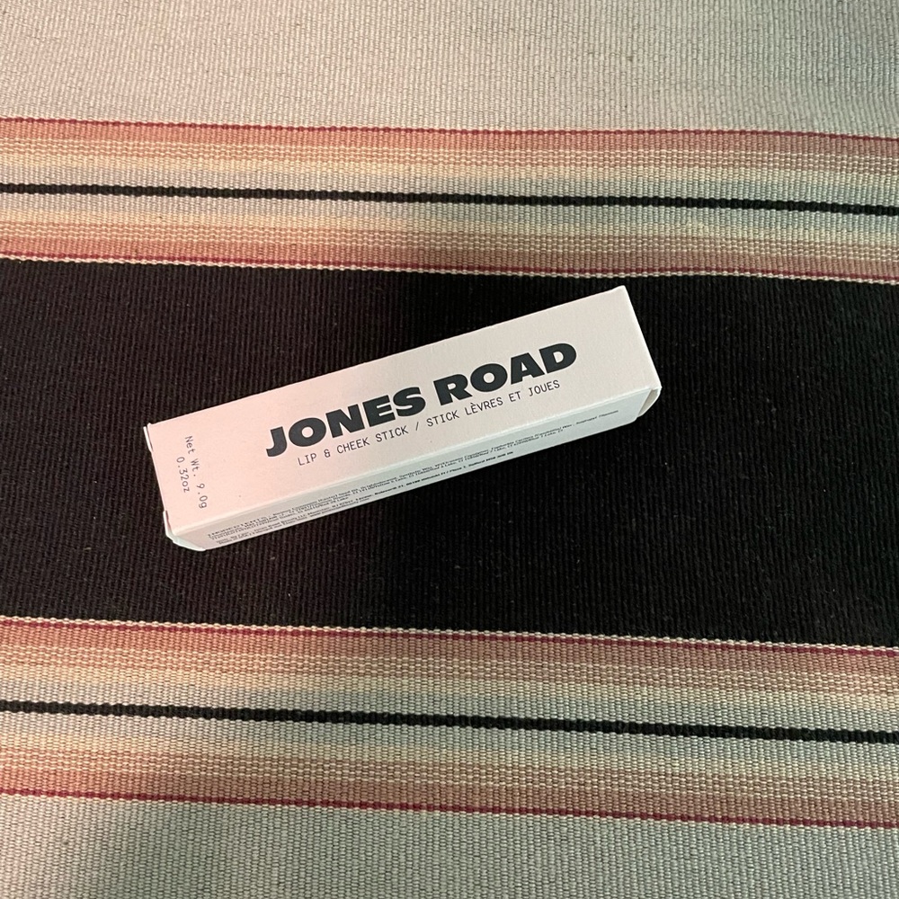 Jones Road Beauty Lip and Cheek tint bright pink stick NIB